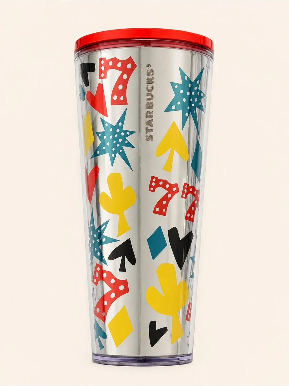Starbucks Las Vegas 777 24 oz Cold Cup Tumbler NWT No Straw